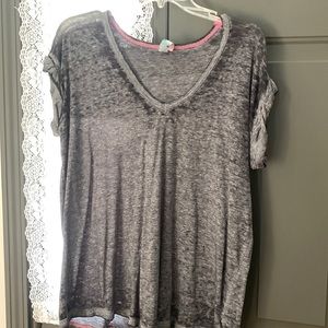 oversized freepeople distress t-shirt